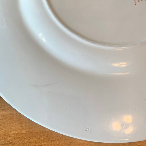 VTG Wedgwood Patrician Athenian Gold Trim Porcelain Embossed 2 Plates - Picture 12 of 12